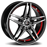 Racing Hart Concepts SS2 Gloss Black Machined Red Line