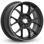 TSW Flex Gloss Black Machined